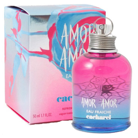 AMOR AMOR EAU FRAICHE * Cacharel 1.7 oz / 50 ml Refreshing Fragrance Women Spray