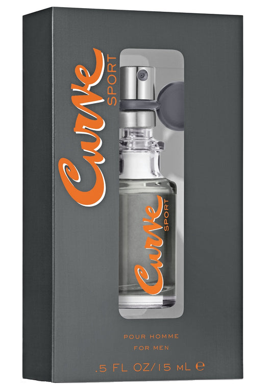 CURVE SPORT * Liz Claiborne 0.5 oz / 15 ml Cologne Men Spray