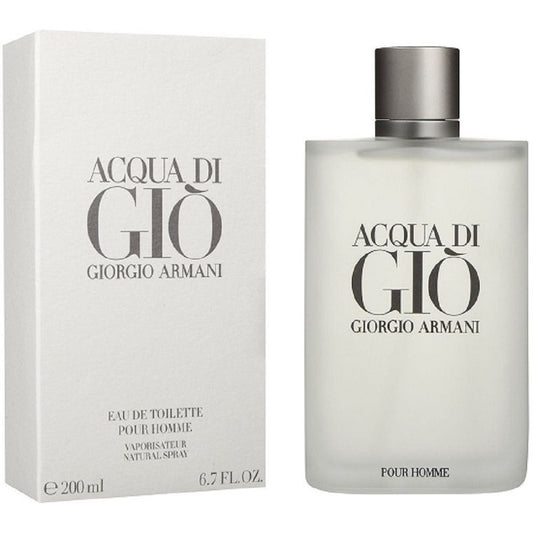 ACQUA DI GIO * Giorgio Armani 6.7 oz / 200 ml Eau de Toilette Men Cologne Spray