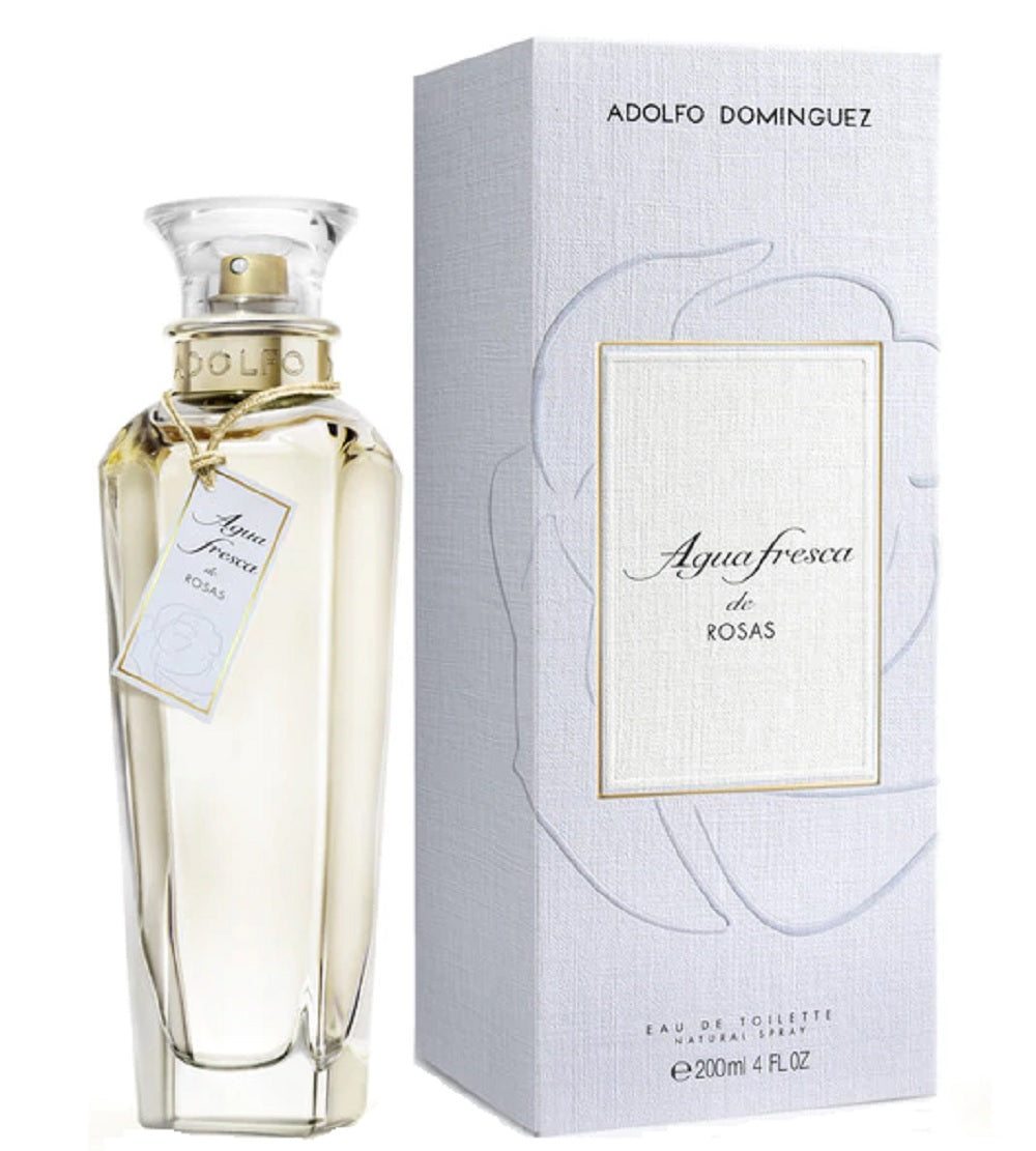 AGUA FRESCA DE ROSAS * Adolfo Dominguez 4.0 oz / 120 ml EDT Women Perfume Spray