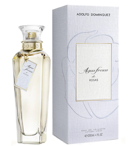 AGUA FRESCA DE ROSAS * Adolfo Dominguez 4.0 oz / 120 ml EDT Women Perfume Spray