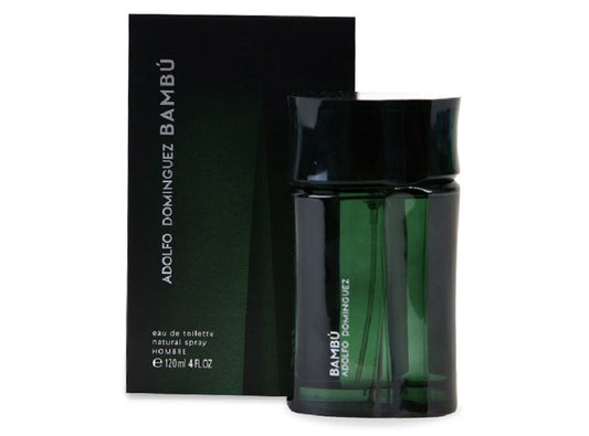 BAMBU * Adolfo Dominguez 4.0 oz / 120 ml Eau de Toilette "EDT" Men Cologne Spray