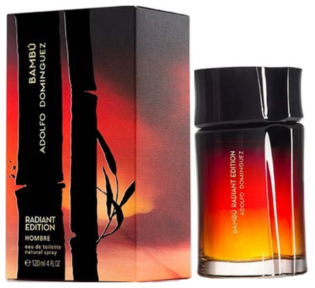 BAMBU RADIANT EDITION * Adolfo Dominguez 3.4 oz / 100 ml EDT Men Cologne Spray