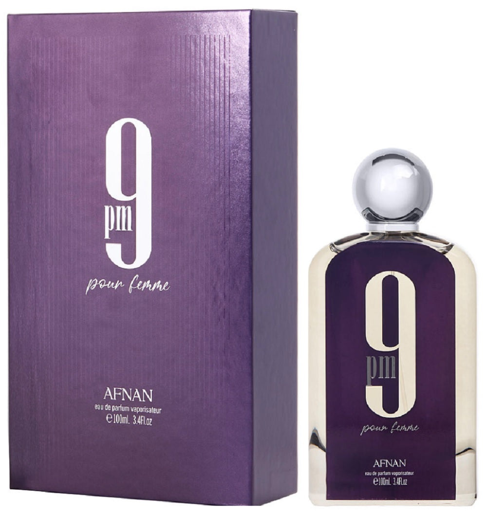 AFNAN 9AM POUR FEMME PURPLE * Afnan 3.4 oz / 100 ml Eau de Parfum Women Perfume