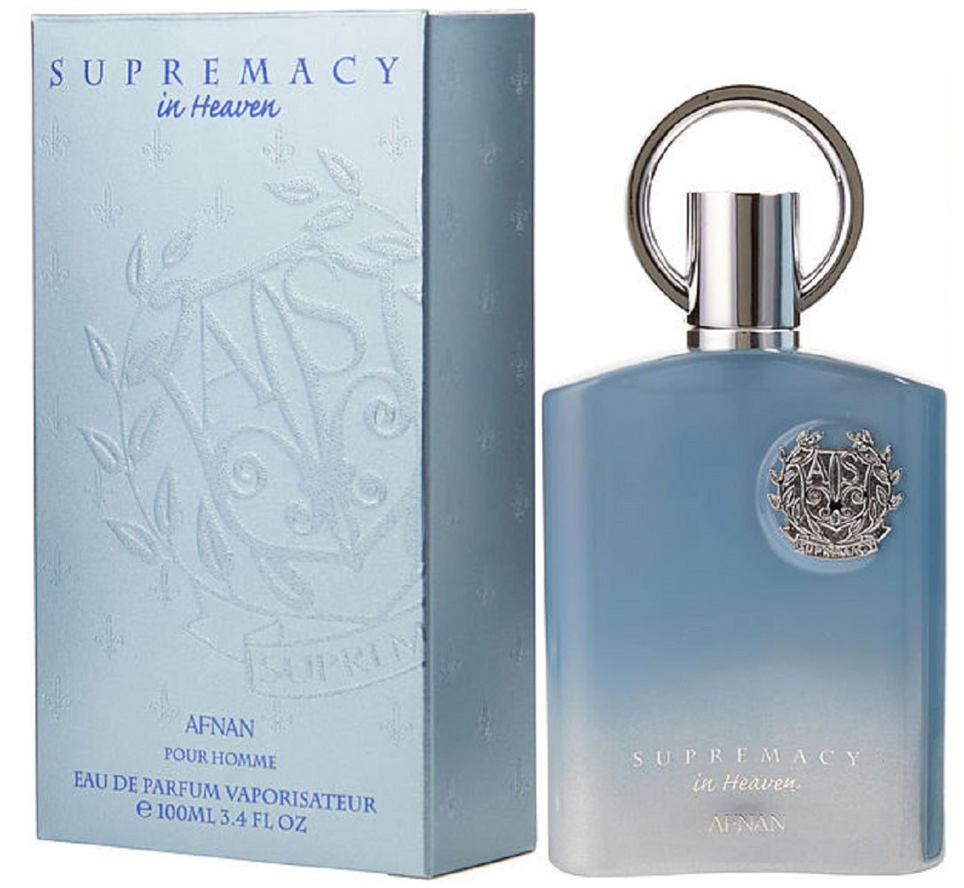 SUPREMACY IN HEAVEN * Afnan 3.4 oz / 100 ml Eau de Parfum Men Cologne Spray