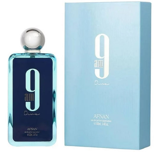 AFNAN 9AM DIVE * Afnan 3.4 oz / 100 ml Eau de Parfum Unisex Perfume Spray
