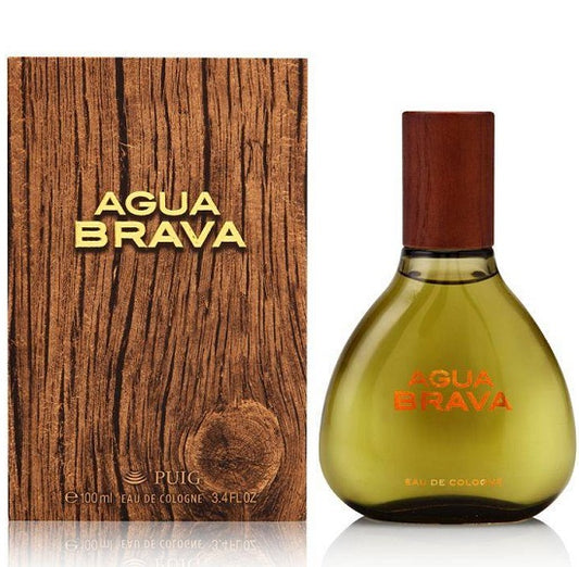 AGUA BRAVA * Antonio Puig 3.4 oz / 100 ml Eau de Cologne Men Cologne Splash