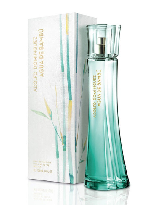 AGUA DE BAMBU * Adolfo Dominguez 3.4 oz / 100 ml EDT Women Perfume Spray