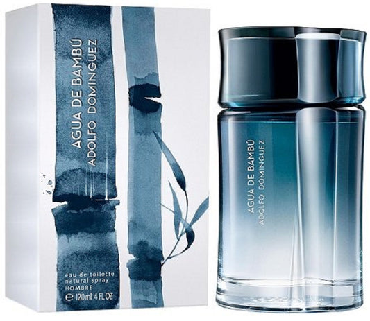 AGUA DE BAMBU * Adolfo Dominguez 4.0 oz / 120 ml Eau de Toilette Men Cologne