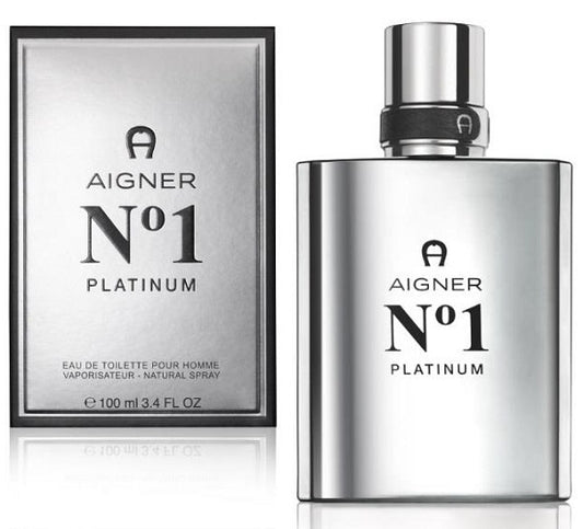 AIGNER NO. 1 PLATINUM * Etienne Aigner 3.4 oz / 100 ml EDT Men Cologne Spray