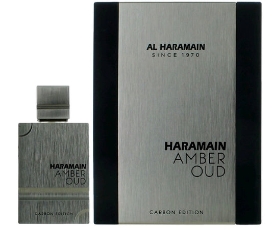 AMBER OUD CARBON * Al Haramain 3.4 oz / 100 ml Eau De Parfum Men Cologne Spray