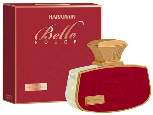 BELLE ROUGE * Al Haramain 2.5 oz / 75 ml Eau De Parfum Women Perfume Spray