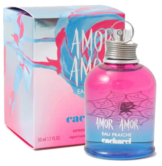 AMOR AMOR EAU FRAICHE * Cacharel 1.7 oz 50 ml Refreshing Fragrance Women Spray