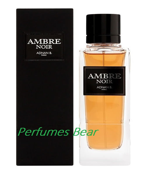 AMBRE NOIR * Adnan B. 3.4 oz / 100 ml EDT Men Cologne Spray