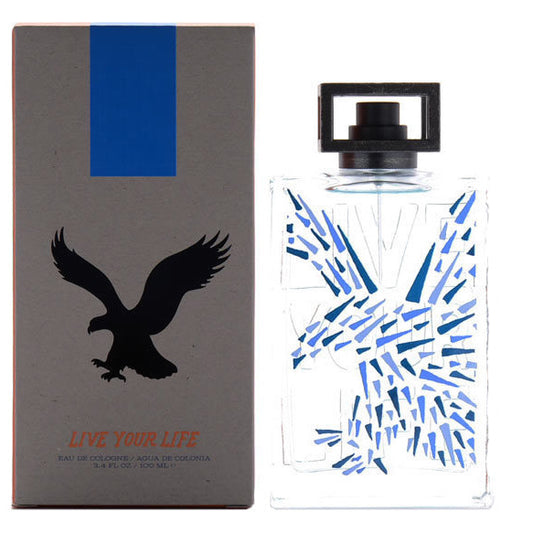 LIVE YOUR LIFE * American Eagle 3.4 oz / 100 ml EDC Men Cologne Spray