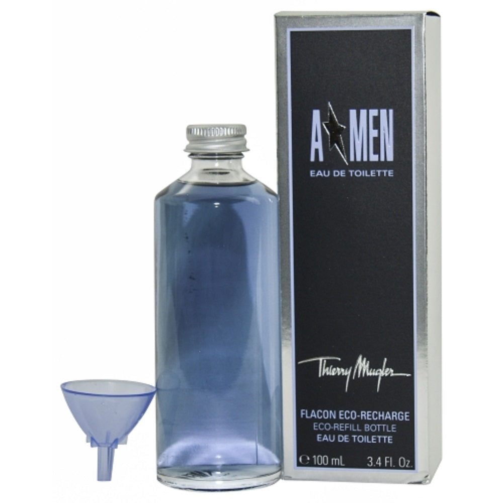 ANGEL A MEN * Thierry Mugler 3.4 oz / 100 ml EDT Flacon Eco-Recharge Bottle