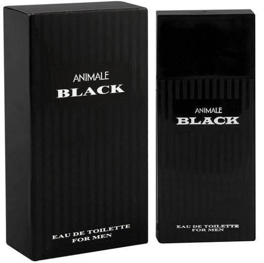 ANIMALE BLACK * Animale 3.4 oz / 100 ml Eau de Toilette (EDT) Men Cologne Spray