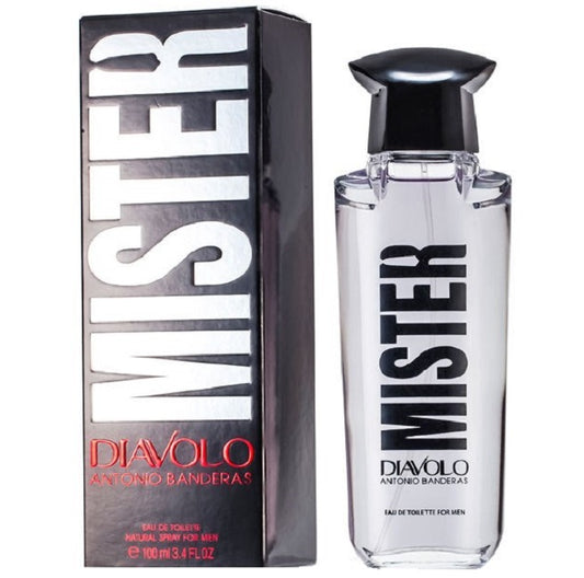 MISTER DIAVOLO * Antonio Banderas 3.4 oz / 100 ml EDT Men Cologne Spray