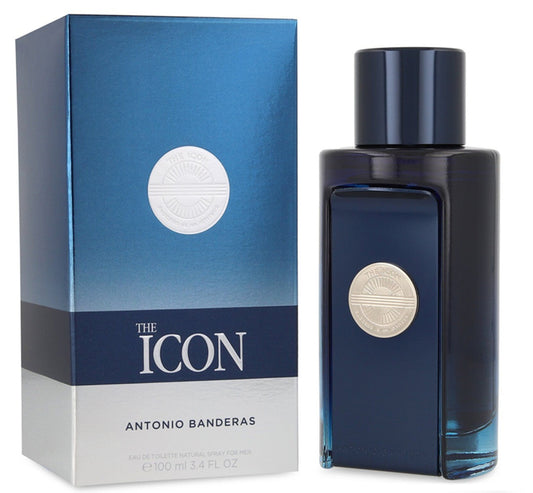 THE ICON * Antonio Banderas 3.4 oz / 100 ml Eau De Toilette Men Cologne Spray