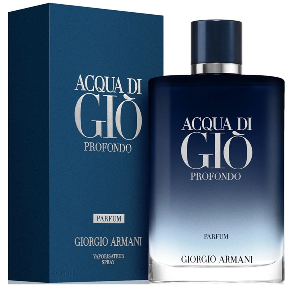 ACQUA DI GIO PROFONDO * Giorgio Armani 6.7 oz / 200 ml Parfum Men Spray