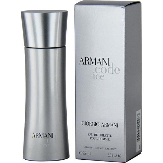 ARMANI CODE ICE * Giorgio Armani 2.5 oz / 75 ml EDT Men Cologne Spray