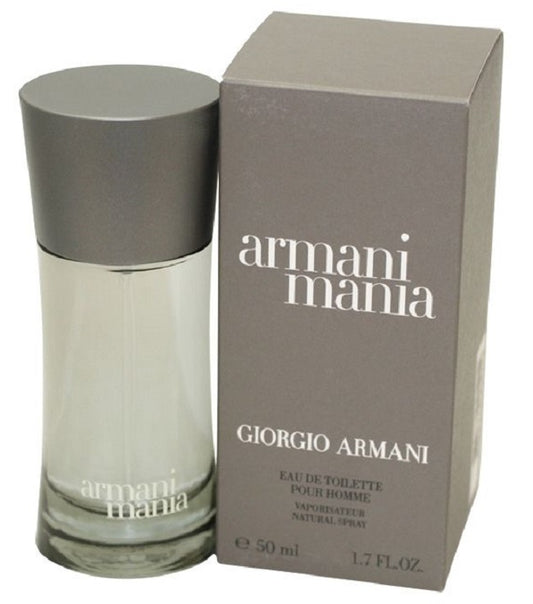 ARMANI MANIA * Giorgio Armani 1.7 oz / 50 ml Eau de Toilette Men Cologne Spray