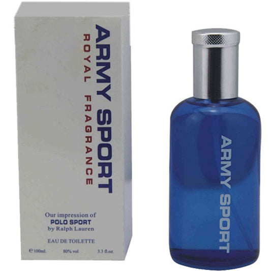 ARMY SPORT * Royal Fragrance 3.3 oz / 100 ml Eau de Toilette Men Cologne Spray