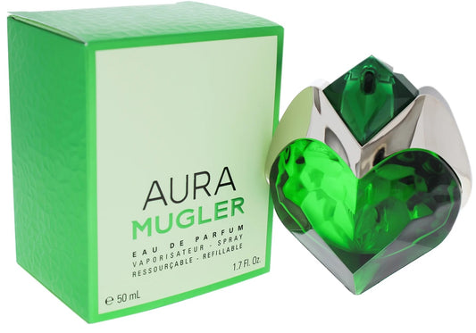 AURA MUGLER * Thierry Mugler 1.7 oz / 50 ml  EDP Women Perfume Refillable Spray