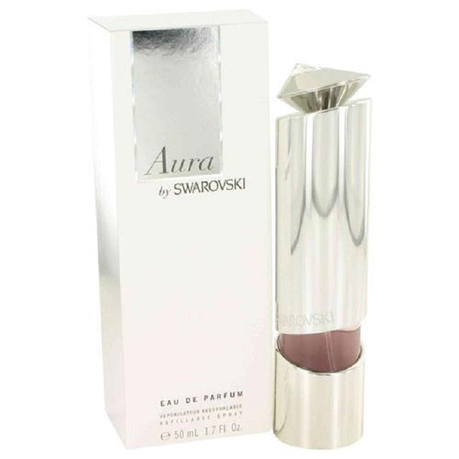 AURA * Swarovski 1.7 oz / 50 ml Eau de Parfum Refillable Women Perfume Spray