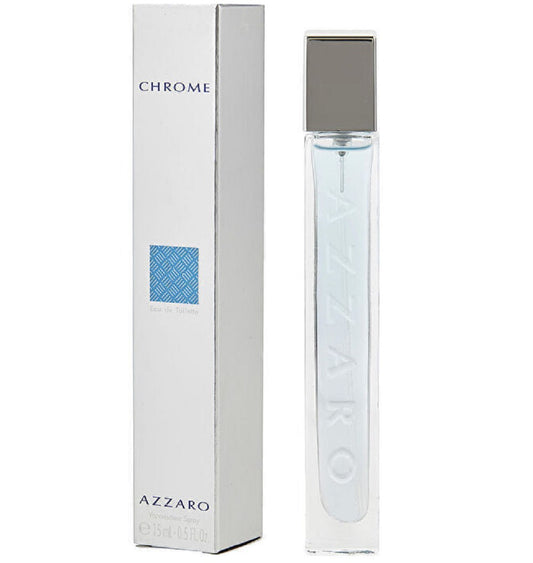 CHROME * Loris Azzaro 0.5 oz / 15 ml Travel Size EDT Men Cologne Spray