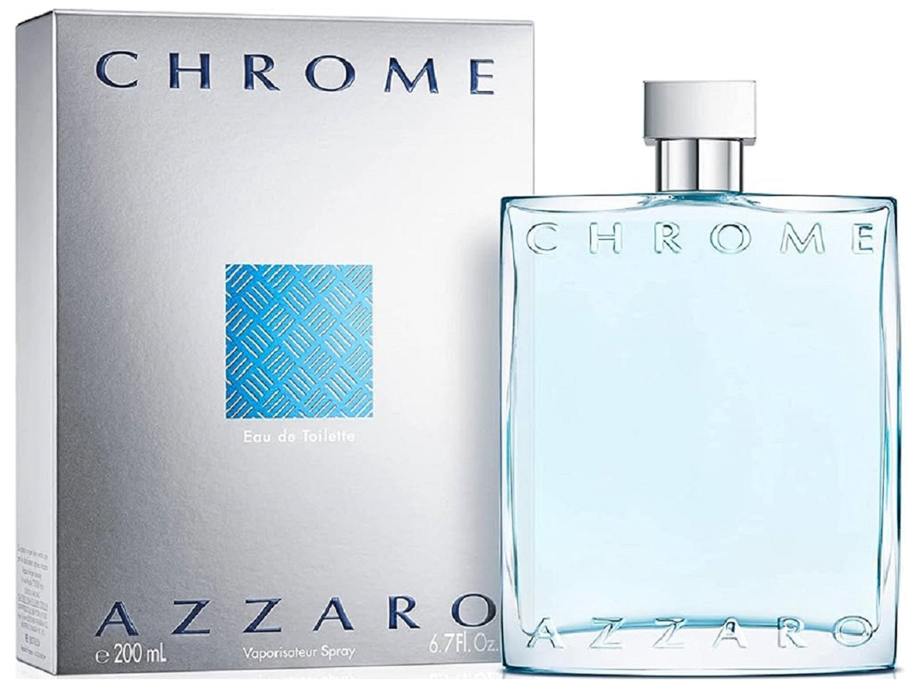 AZZARO CHROME * Azzaro 6.7 oz / 200 ml Eau de Toilette Men Cologne Spray