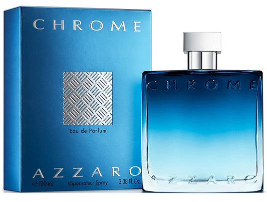 AZZARO CHROME 3.38 oz / 100 ml Eau De Parfum (EDP) Men Cologne Spray