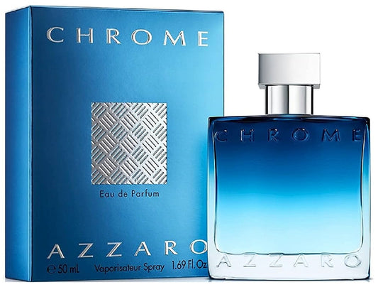 AZZARO CHROME 1.69 oz / 50 ml Eau De Parfum (EDP) Men Cologne Spray