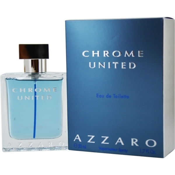AZZARO CHROME UNITED * Azzaro 1.7 oz / 50 ml Eau De Toilette Men Cologne Spray