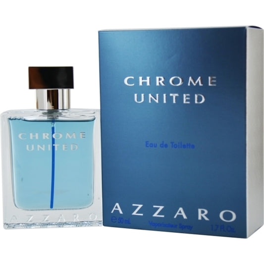 AZZARO CHROME UNITED * Azzaro 1.7 oz / 50 ml Eau De Toilette Men Cologne Spray