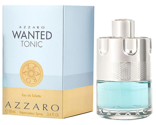 WANTED TONIC * Azzaro 3.4 oz / 100 ml Eau de Toilette (EDT) Men Cologne Spray