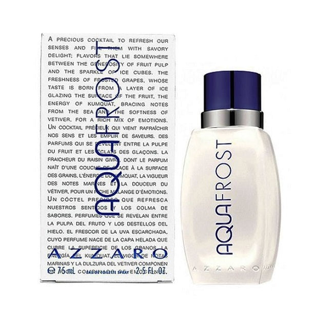 AQUA FROST * Azzaro 2.5 oz / 75 ml Eau De Toilette Men Cologne EDT Spray