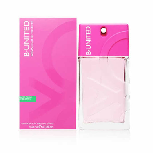 B UNITED * Benetton 3.4 oz / 100 ml Eau de Toilette Women Perfume Spray * New *
