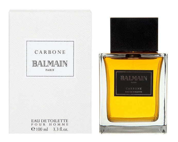 CARBONE (WHITE) * Balmain 3.3 oz / 100 ml Eau De Toilette (EDT) Men Cologne