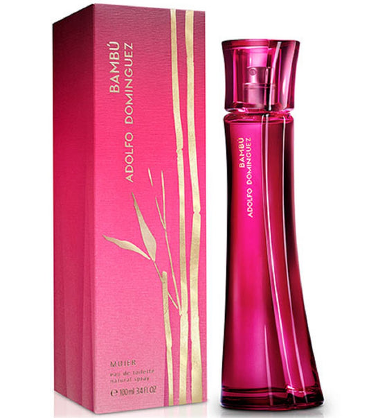 BAMBU (MUJER) * Adolfo Dominguez 3.4 oz / 100 ml EDT Women Perfume Spray
