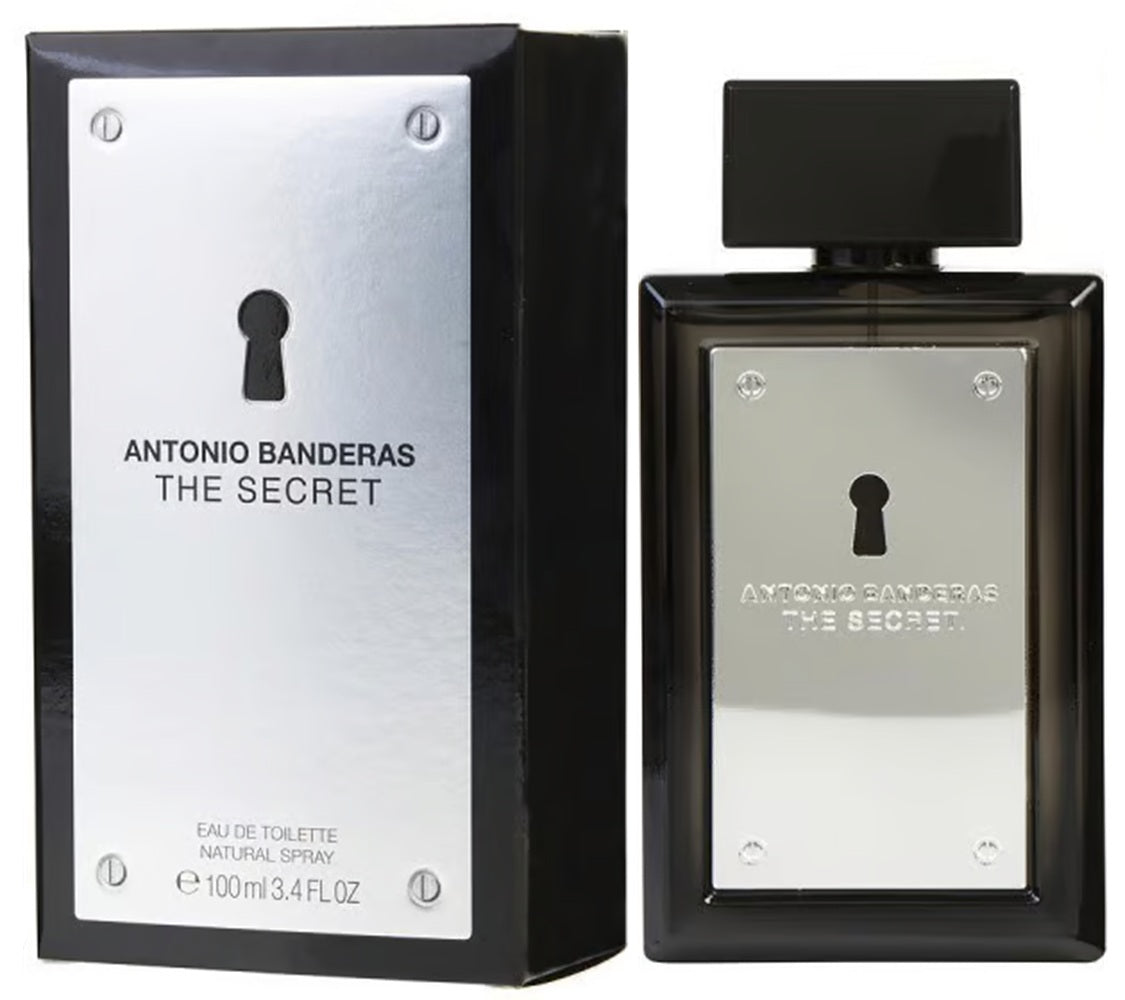 THE SECRET * Antonio Banderas 3.4 oz / 100 ml EDT Men Cologne Spray