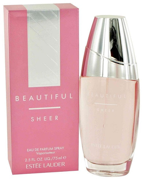BEAUTIFUL SHEER * Estee Lauder 2.5 oz / 75 ml Eau de Parfum Women Perfume Spray