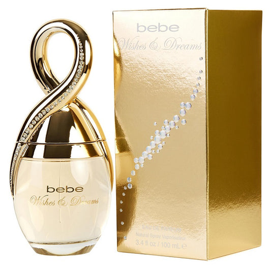 BEBE WISHES & DREAMS 3.4 oz / 100 ml Eau de Parfum (EDP) Women Perfume Spray