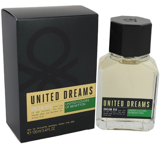 UNITED DREAMS BIG MAN * Benetton 6.8 oz / 200 ml Eau De Toilette Men Cologne