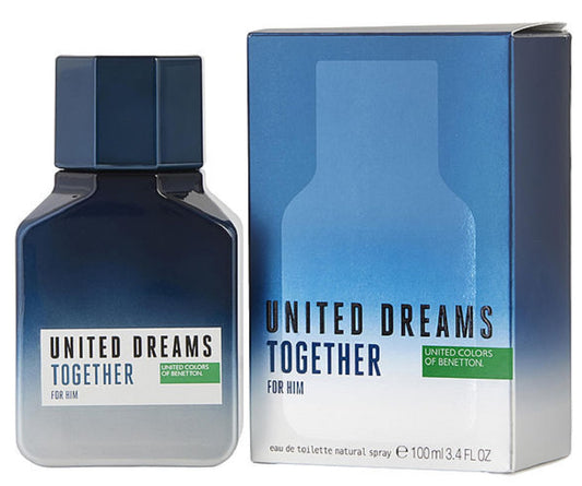 UNITED DREAMS TOGETHER * Benetton 3.4 oz / 100 ml Eau De Toilette Men Cologne