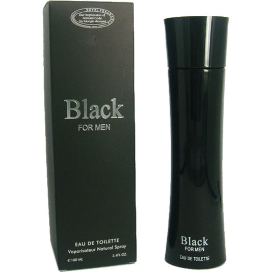 BLACK * Royal Fragrance 3.4 oz / 100 ml Eau de Toilette Men Cologne Spray