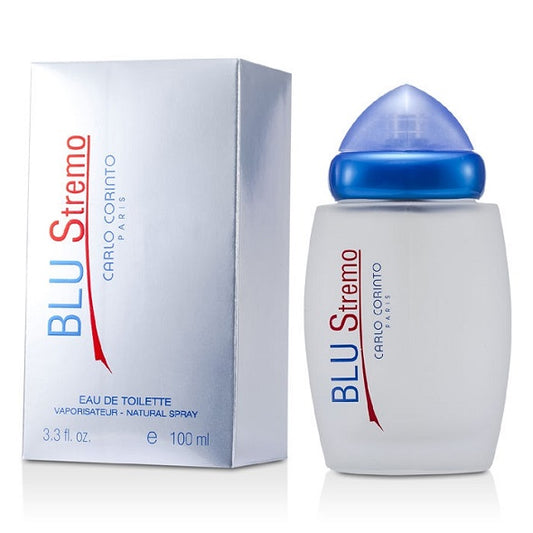 BLU STREMO * Carlo Corinto 3.4 oz / 100 ml Eau de Toilette Men Cologne Spray