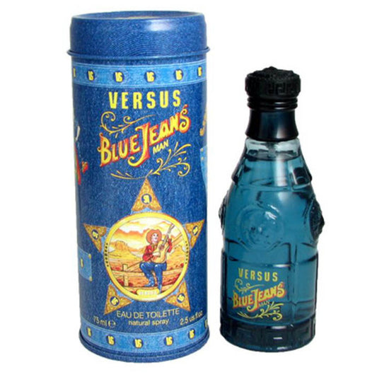 VERSUS BLUE JEANS * Versace 2.5 oz / 75 ml Eau de Toilette Men Cologne Spray