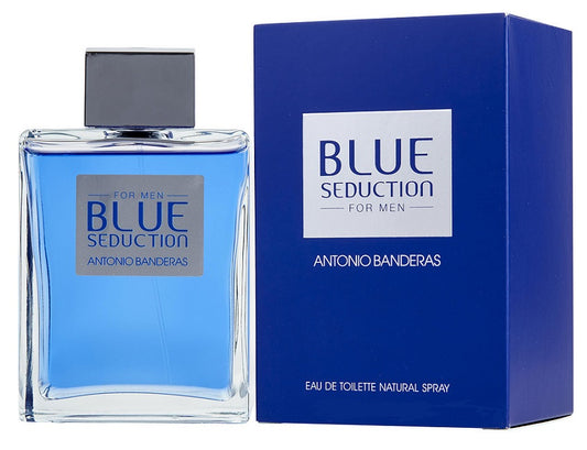 BLUE SEDUCTION * Antonio Banderas 3.4 oz / 100 ml EDT Men Cologne Spray