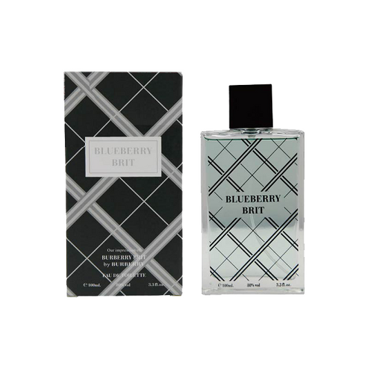 BLUEBERRY BRIT * Royal Fragrance 3.3 oz / 100 ml Eau de Toilette Men Spray